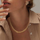 Leonor - Collar Chunky con Eslabones Cubanos 1