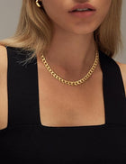 Leonor - Collar Chunky con Eslabones Cubanos 4