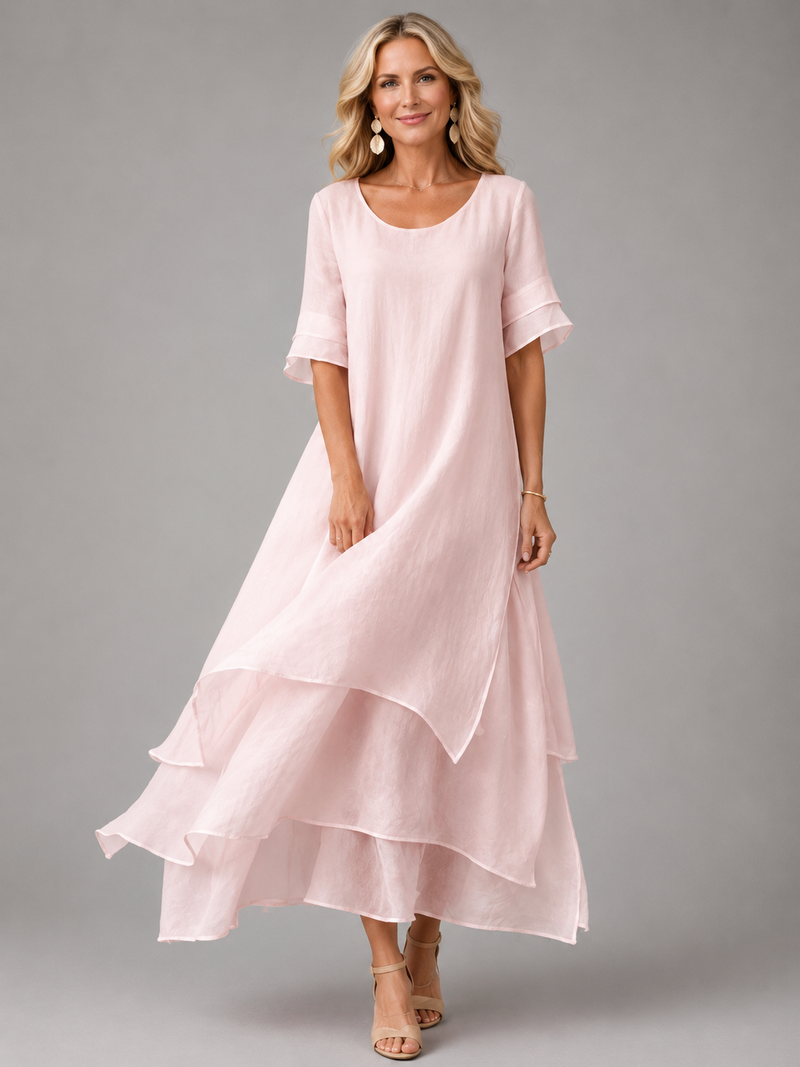 Liora | Vestido Maxi Fluyente Gracia