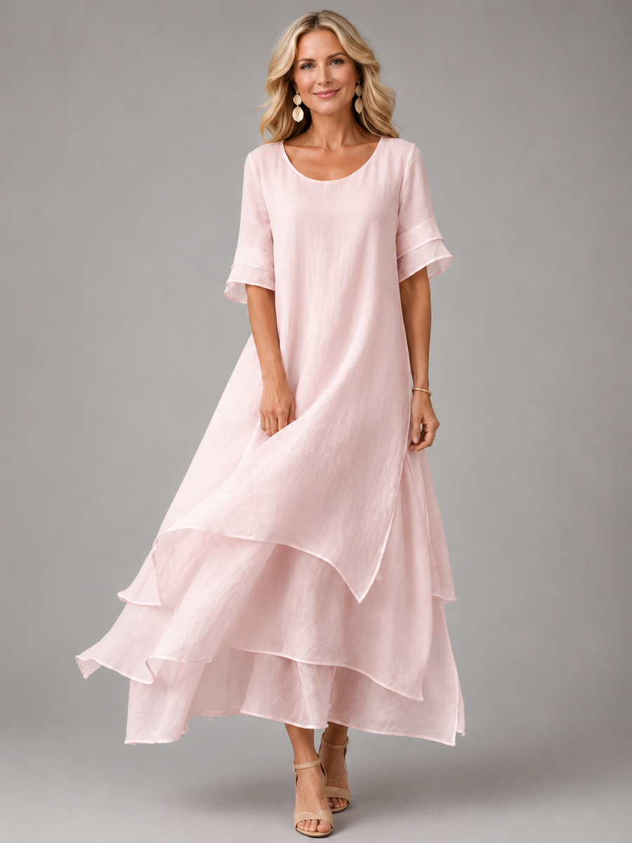 Liora | Vestido Maxi Fluyente Gracia
