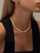 Leonor - Collar Chunky con Eslabones Cubanos 5