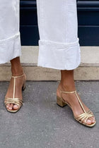 Allegra | Sandalias doradas – Elegancia para el día a día 3