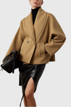 Penelope | Abrigo Oversize Relajado con Cuello Chal 3