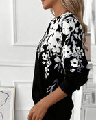 Sofía | Top Floral con Cuello Cremallera 2