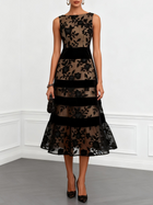 Bella Noir | Vestido Midi con Estampado Floral 2