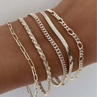 Emilia - Set de Pulseras de 5 Piezas en Oro 2