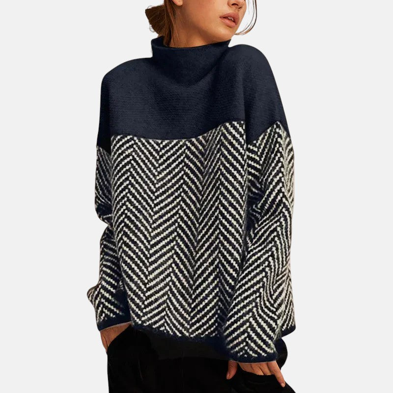 Mariana | Suéter Cuello Alto Espiga