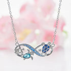 Collar Tortue Infini con Cristaux Étincelants 2