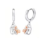 Collar Colgante Abrazo de Gato con Aretes a juego en Regalo - Oferta por tiempo limitado 5