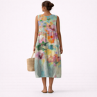 Carla™ | Vestido Midi Multicolor Elegante 4