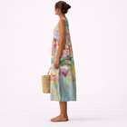 Carla™ | Vestido Midi Multicolor Elegante 3