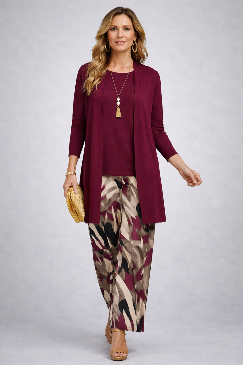 Carolina | Conjunto de 3 Piezas Elegante
