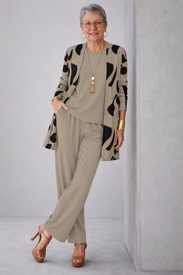 Patricia | Conjunto de 3 Piezas Elegante