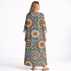 Elia™ | Vestido Midi Geométrico 3