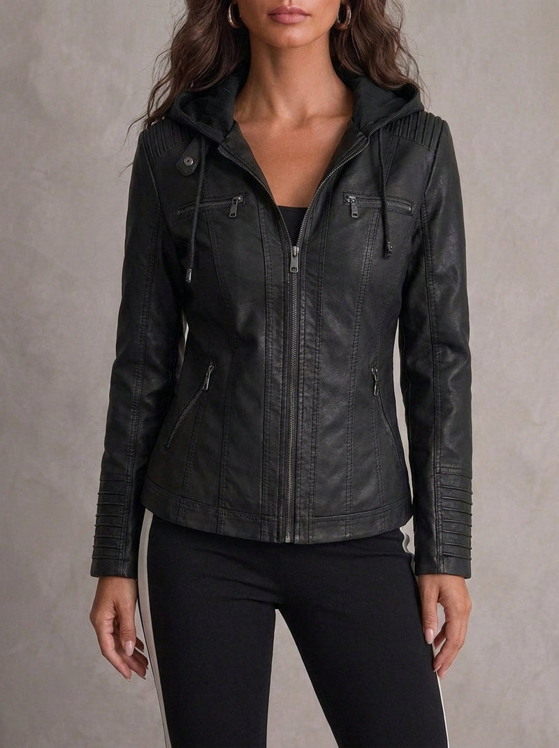 Daniela - Chaqueta de Piel Resistente y Elegante