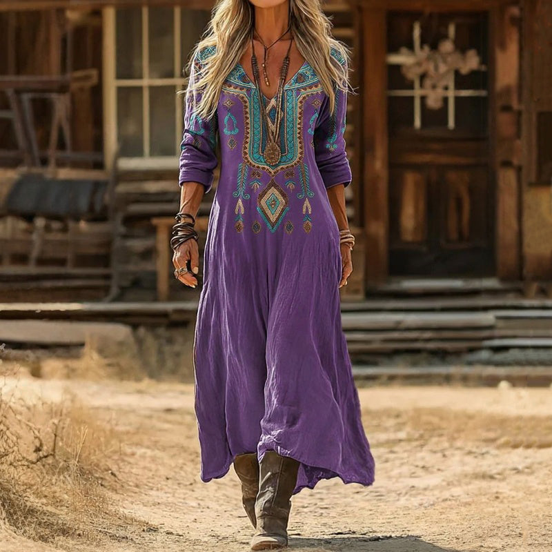 Salomé | Vestido Maxi Bohemio