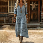 Tatiana | Vestido Maxi Bohemio Estampado 1