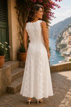 Della | Elegante Vestido Maxi Bordado 3