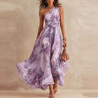 Aurora | Vestido Floral Asimétrico 3