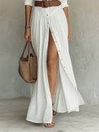Vestido Maxi Largo con Cuello Solapa y Mangas Largas 2