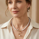 Almudena - Set de Collar y Pendientes con Perlas Naturales 3