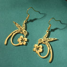 Aretes en Acero inoxidable Esprit Colibrí 2
