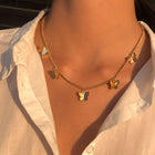 Collar Mariposa en floraison y transformation 1