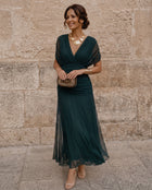 Mikaela | Vestido Maxi de Hombros Descubiertos 1