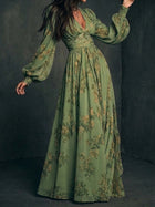Liliana | Vestido Maxi Floral Fluido 2