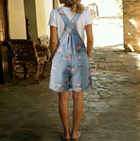 Judy | Salopette Vaquera Floral Vintage Lavada 3