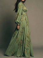 Liliana | Vestido Maxi Floral Fluido 3