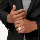 Reyes - Anillo Boho de Piedra Lunar 3