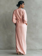Lorena Vestido Maxi con Escote en V 3