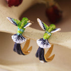 Aretes Colibrí créatives uniques 3