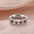 Anillo empreinte de Huella artisanale en Acero inoxidable 2
