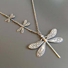 Collar Libélula vintage - Símbolo de cambio, de luz y de Liberté 2