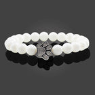 Pulsera Huella perlée - Modelo Piedra natural 2