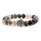Pulsera Huella perlée - Modelo Piedra natural 3