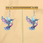 Aretes Colgantees Colibrí 3