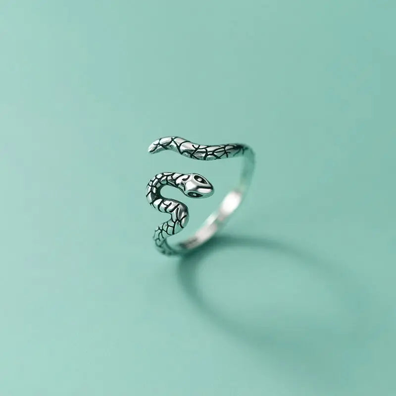 Anillo Serpent en Plata de ley