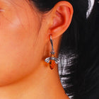Set de joyería Collar y Aretes Abeja vintage 5