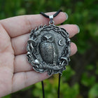 Collar Colgante Chouette mystique, Lune y Champignon 2