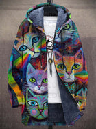 Florencia | Chaqueta Estampada con Capucha 3