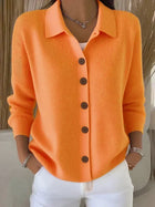 Josefina | Chaqueta de Punto con Cuello y Botones 5