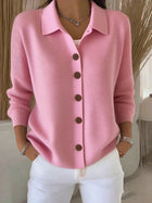 Josefina | Chaqueta de Punto con Cuello y Botones 2