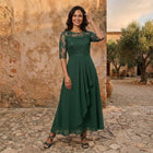 LOLA CASTELL | VESTIDO DE GASA ELEGANTE 3