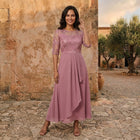 LOLA CASTELL | VESTIDO DE GASA ELEGANTE 5