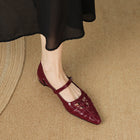 Fernanda | Zapatos Mary Jane Planos con Tira Delantera 5