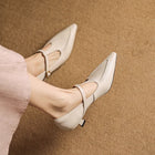 Liliana | Zapatos de Salón con Tacón Ancho 5