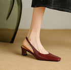 Antonia | Zapatos de Tacón Destalonados Elegantes 5